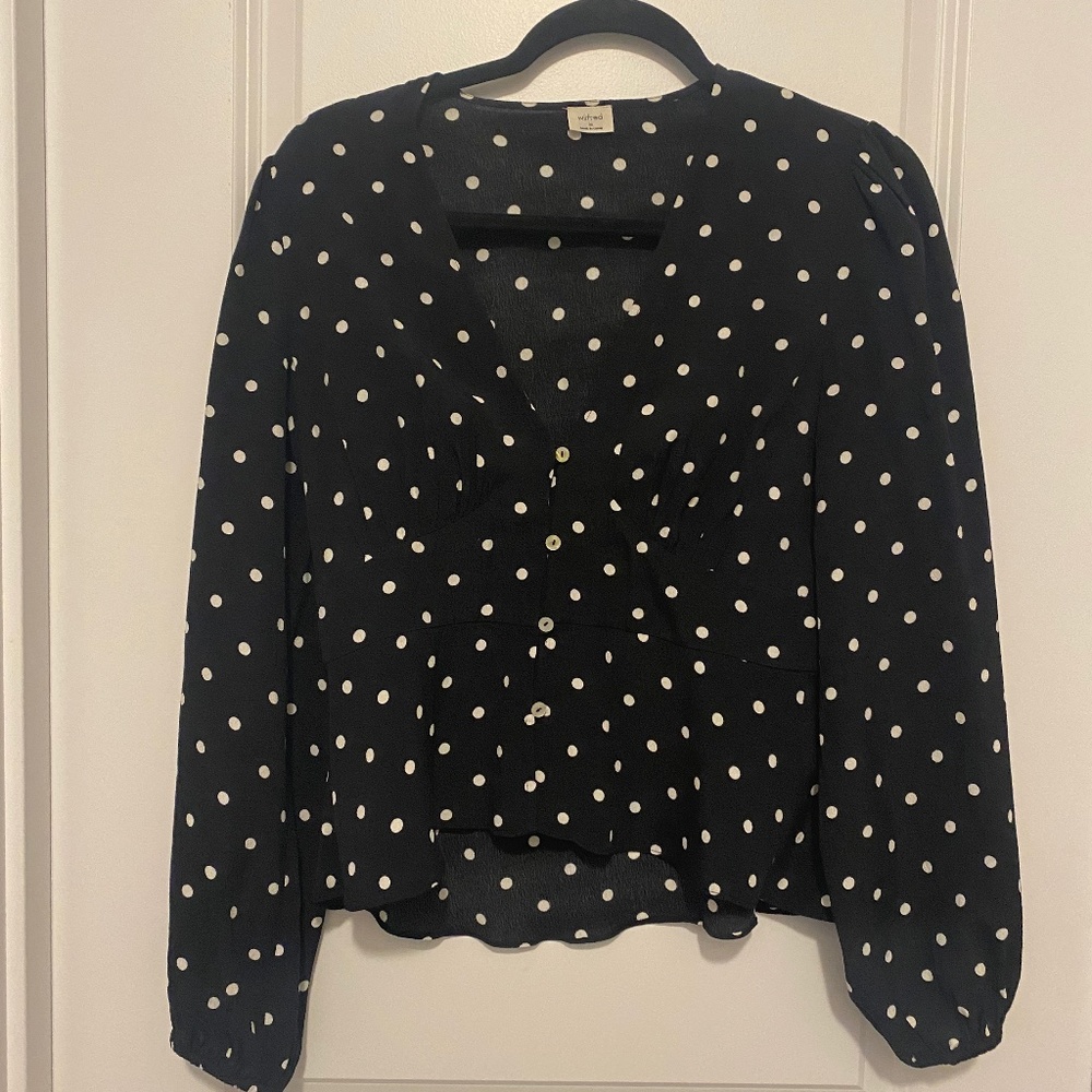 Aritizia Wilfred New Prairie Blouse